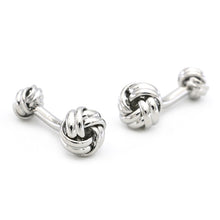 Load image into Gallery viewer, Free shipping Black Cufflinks for men fashion knot design top quality copper hotsale cufflinks whoelsale&retail