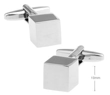 Load image into Gallery viewer, Free shipping Black Cufflinks for men fashion knot design top quality copper hotsale cufflinks whoelsale&retail