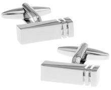 Load image into Gallery viewer, Free shipping Black Cufflinks for men fashion knot design top quality copper hotsale cufflinks whoelsale&retail