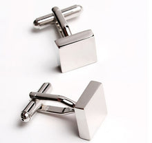 Load image into Gallery viewer, Free shipping Black Cufflinks for men fashion knot design top quality copper hotsale cufflinks whoelsale&retail