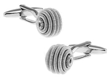 Load image into Gallery viewer, Free shipping Black Cufflinks for men fashion knot design top quality copper hotsale cufflinks whoelsale&retail