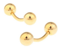 Load image into Gallery viewer, Free shipping Black Cufflinks for men fashion knot design top quality copper hotsale cufflinks whoelsale&retail