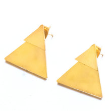 Load image into Gallery viewer, New Earrings Fashion Simple Stud Earrings Personality Trendy Three ways to wear Triangle Earring Wholesale Jewelry Womens Earing