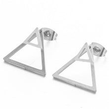 Load image into Gallery viewer, New Earrings Fashion Simple Stud Earrings Personality Trendy Three ways to wear Triangle Earring Wholesale Jewelry Womens Earing