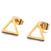 Load image into Gallery viewer, New Earrings Fashion Simple Stud Earrings Personality Trendy Three ways to wear Triangle Earring Wholesale Jewelry Womens Earing