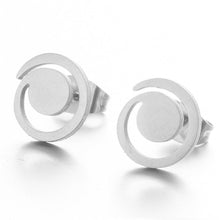 Load image into Gallery viewer, New Earrings Fashion Simple Stud Earrings Personality Trendy Three ways to wear Triangle Earring Wholesale Jewelry Womens Earing