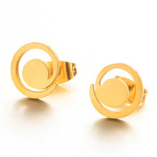 Load image into Gallery viewer, New Earrings Fashion Simple Stud Earrings Personality Trendy Three ways to wear Triangle Earring Wholesale Jewelry Womens Earing
