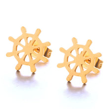 Load image into Gallery viewer, New Earrings Fashion Simple Stud Earrings Personality Trendy Three ways to wear Triangle Earring Wholesale Jewelry Womens Earing