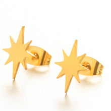 Load image into Gallery viewer, New Earrings Fashion Simple Stud Earrings Personality Trendy Three ways to wear Triangle Earring Wholesale Jewelry Womens Earing