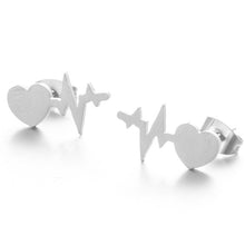 Load image into Gallery viewer, New Earrings Fashion Simple Stud Earrings Personality Trendy Three ways to wear Triangle Earring Wholesale Jewelry Womens Earing