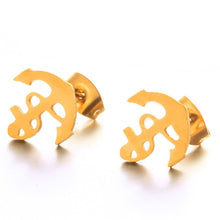 Load image into Gallery viewer, New Earrings Fashion Simple Stud Earrings Personality Trendy Three ways to wear Triangle Earring Wholesale Jewelry Womens Earing