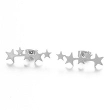 Load image into Gallery viewer, New Earrings Fashion Simple Stud Earrings Personality Trendy Three ways to wear Triangle Earring Wholesale Jewelry Womens Earing