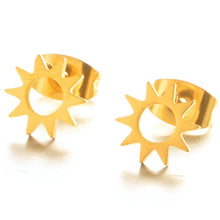 Load image into Gallery viewer, New Earrings Fashion Simple Stud Earrings Personality Trendy Three ways to wear Triangle Earring Wholesale Jewelry Womens Earing
