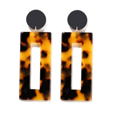 Load image into Gallery viewer, 17KM Fashion Acrylic Shell Earrings Set For Women Bohemian Leopard Tassel Long Stud Earrings 2019 Brincos Geometric DIY Jewelry