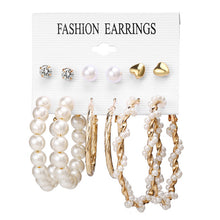 Load image into Gallery viewer, 17KM Fashion Acrylic Shell Earrings Set For Women Bohemian Leopard Tassel Long Stud Earrings 2019 Brincos Geometric DIY Jewelry
