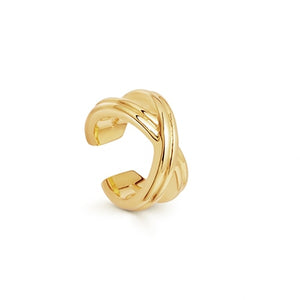 Punk Gold Metal Ear Cuff Cartilage Ear Clip for Women No Pierced C Shape Geometric Small Earcuff Ear Wrap Earcuff Clips Jewelry