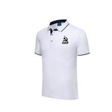 Load image into Gallery viewer, 2019 New Men&#39;s Polo Shirt CCCP Desiger Polos Mens Cotton Short Sleeve shirt clothes jerseys cotton Plus Size