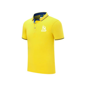 2019 New Men's Polo Shirt CCCP Desiger Polos Mens Cotton Short Sleeve shirt clothes jerseys cotton Plus Size