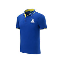 Load image into Gallery viewer, 2019 New Men&#39;s Polo Shirt CCCP Desiger Polos Mens Cotton Short Sleeve shirt clothes jerseys cotton Plus Size