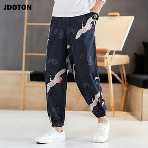 JDDTON Mens Japanese Harajuku Style Loose Personality