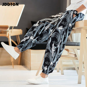 JDDTON Mens Japanese Harajuku Style Loose Personality