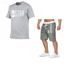 Load image into Gallery viewer, New O-neck short sleeves t-shirt men Fashion logo doodle Print Cotton funny t shirt men tops tees casual 3d tshirt+