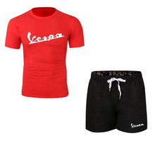 Load image into Gallery viewer, Summer new Sale Men&#39;s Sets T Shirts+Shorts Two Pieces Sets Casual Tracksuit 2019 Tide brand Tshirt Gyms Fitness Sportswears set